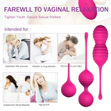 Women Intimate Muscle Exerciser / Kegel Balls Sex Toys / Vaginal Simulator with Remote - EVE's SECRETS