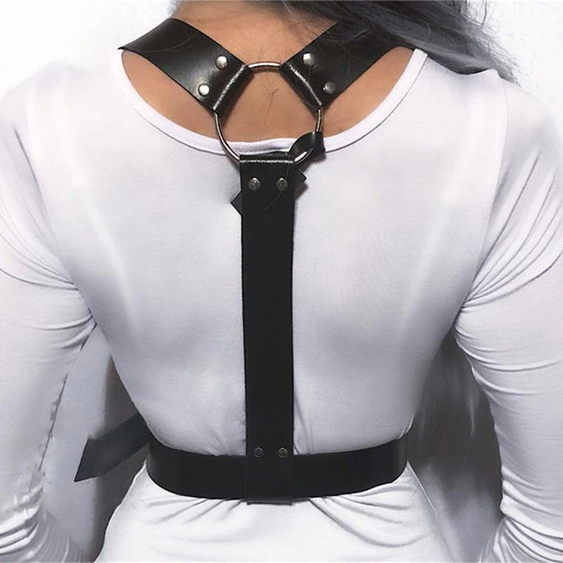 Women Sexy Leather Body Bondage / Belt Straps Garter / Erotic Fetish Body Harness - EVE's SECRETS