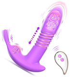 Remote Control Wearable Thrusting Rotating Vibrator / Adult Sex Toys