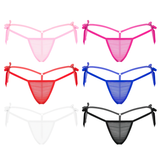 Women's Adult Erotic Underwear / See-Through Lingerie Low Rise Micro Panties - EVE's SECRETS