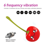 Women's Cherry Design G-Spot Masagger / Female Egg Vibrator / Fruit Clitoral Masturbator - EVE's SECRETS