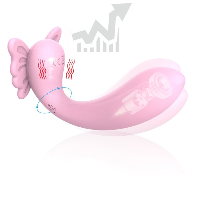 Women's Clitoral Vibrator / Female G-spot Massager / Aesthetic Sex Toy With Butterfly - EVE's SECRETS