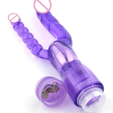 Women's Double Penetration Vibrators / G-Spot Female Masturbators / Clitoral Massager - EVE's SECRETS