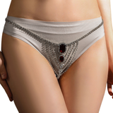 Women's Erotic Chain Panties with Rhinestones / Ladies Body Jewellery / Sexy Lingerie for Women - EVE's SECRETS