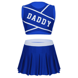 Women's Erotic Costume Cheerleader / Sexy Set Costume / Crop Top and Mini Skirt - EVE's SECRETS