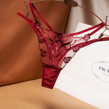 Women's Erotic G-String Panties Underwear / Female Transparent Low Waist Lingerie - EVE's SECRETS
