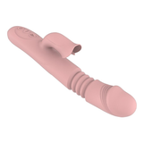 Women's Heating Dildo Vibrator / Adult Clitoris Telescopic Stimulator / Sex Toy Rabbit Vibrator - EVE's SECRETS