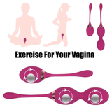 Women's Kegel Balls / Female Vagina Exerciser / Adult Sex Toys / Silicone G-Spot Massager - EVE's SECRETS