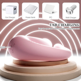 Women's Remote Controlled Double Penetration Vibrators / Pink Female G-Spot Masturbator - EVE's SECRETS