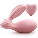 Women's Remote Egg Vibrators / Female Rabbit Design Sex Toys For Clit And Vaginal Masturbation