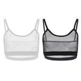 Women's See-Through Crop Tops in Two Colors / Party Erotic Clothing - EVE's SECRETS
