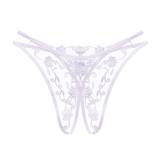 Women's Sexy Bikini Panties with Lace / Transparent Embroidery Briefs / Ladies Mesh Lingerie - EVE's SECRETS