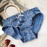 Women's Sexy Lace Heart Panties / Female Heart Print Erotic Briefs Underwear - EVE's SECRETS