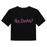 Women's Sexy T-Shirt with Letters Yes Daddy / Ladies' Outfits with Short Sleeve - EVE's SECRETS