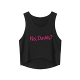 Women's Sexy Tank Top with Letters Yes Daddy / Spandex Short Sleeveless Outwear - EVE's SECRETS