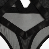 Women's Sexy Transparent Bodysuit / Sensual Sleeveless Lingerie / Fetish Clothing - EVE's SECRETS