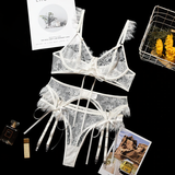 Women's Sexy Transparent Lingerie Underwear / Female See Through Lace Bra Set Underwear - EVE's SECRETS