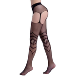 Women's Underwear with Suspenders / Sexy Mesh Lingerie / Erotic Seductive Stockings - EVE's SECRETS