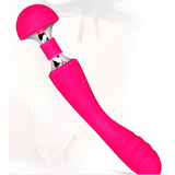 Women's Wand Vibrator With G-Spot Stimulation Cap / Female Sex Toy For Clitoral Masturbation - EVE's SECRETS
