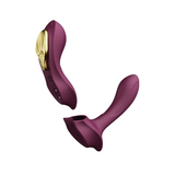 Women's Wearable Vibrator in Vintage Style / App-Controlled Clitoral and G-Spot Vibrator - EVE's SECRETS